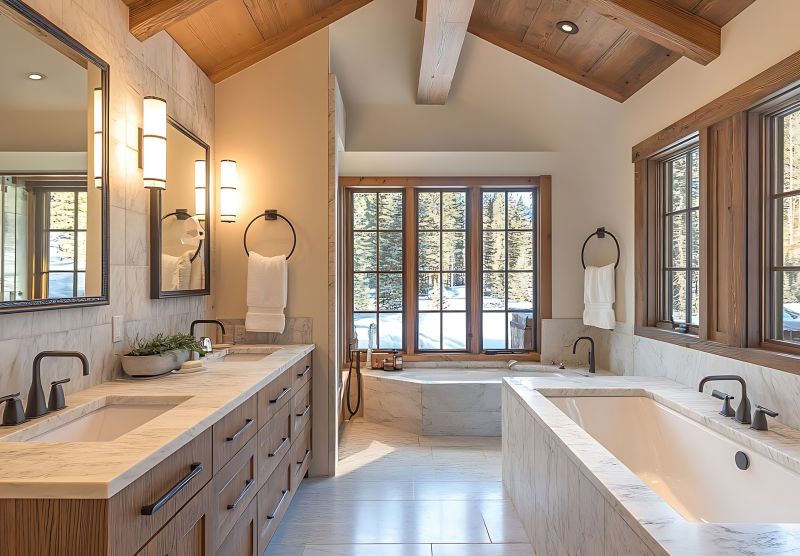 Spa-Inspired Master Bathroom