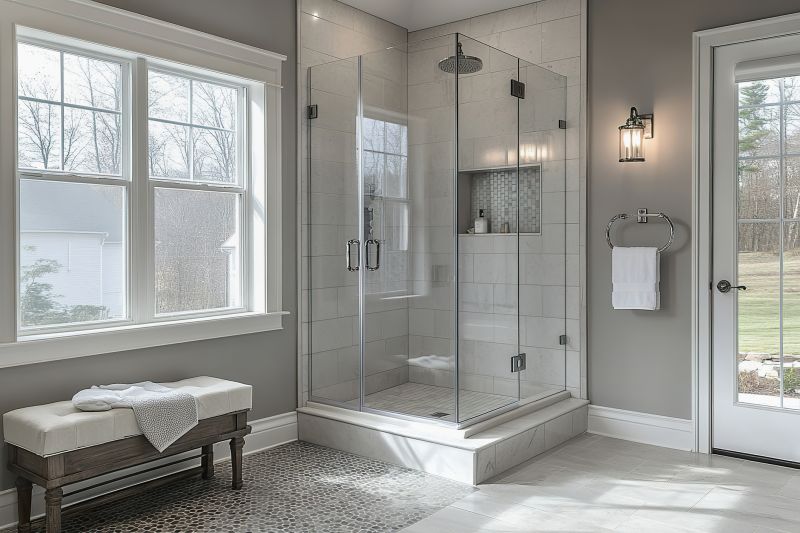 Modern Bathroom with New Shower